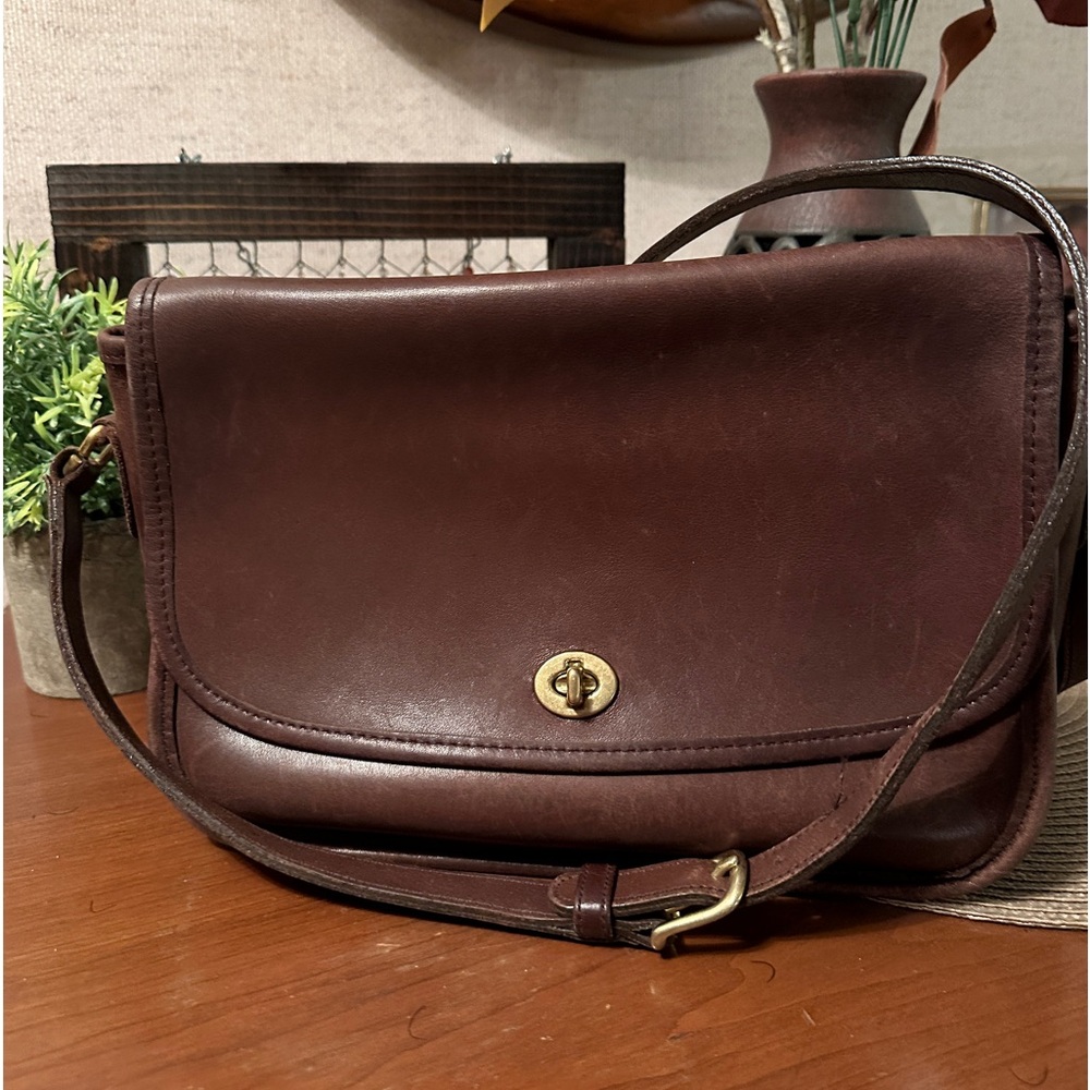Vintage Coach leather bag